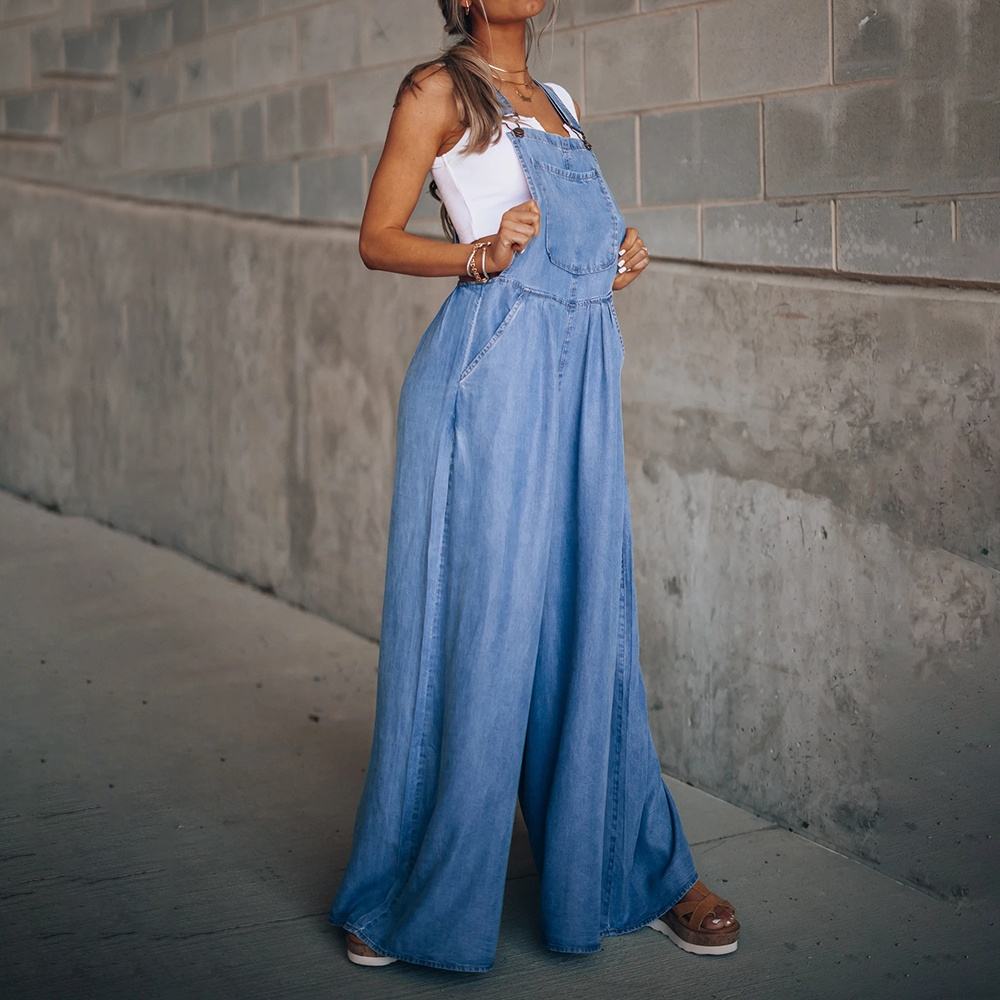 Weite Latzhosen – Cargohosen